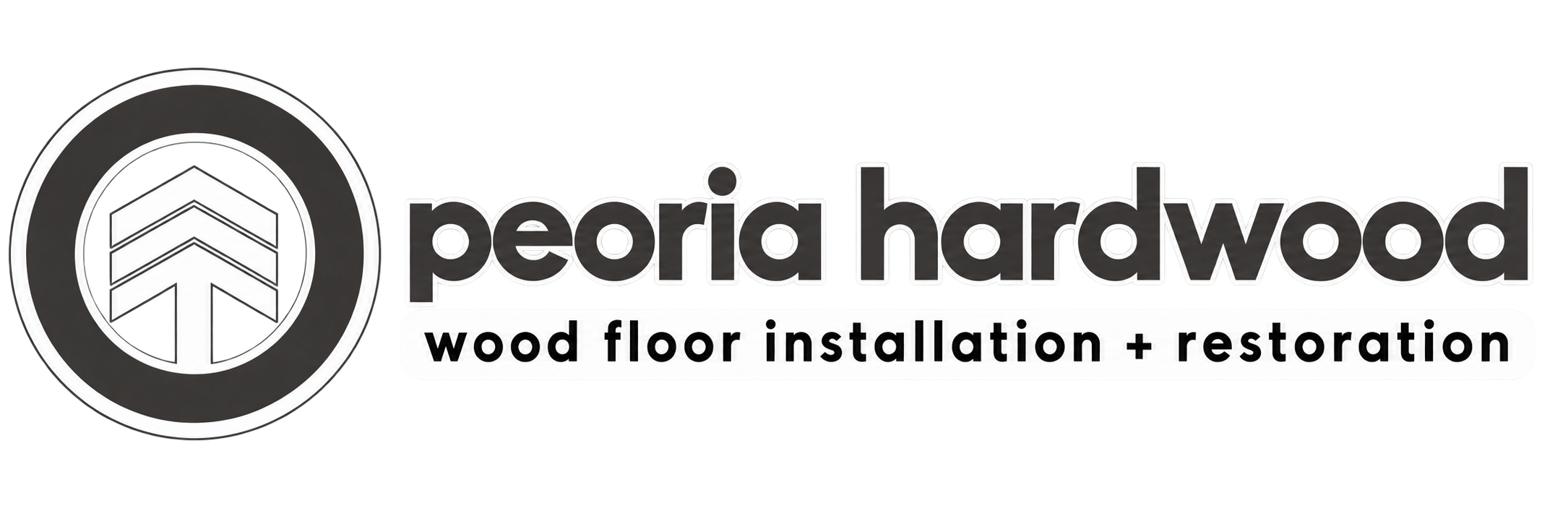 peoria hardwood-logo-grey-and-white